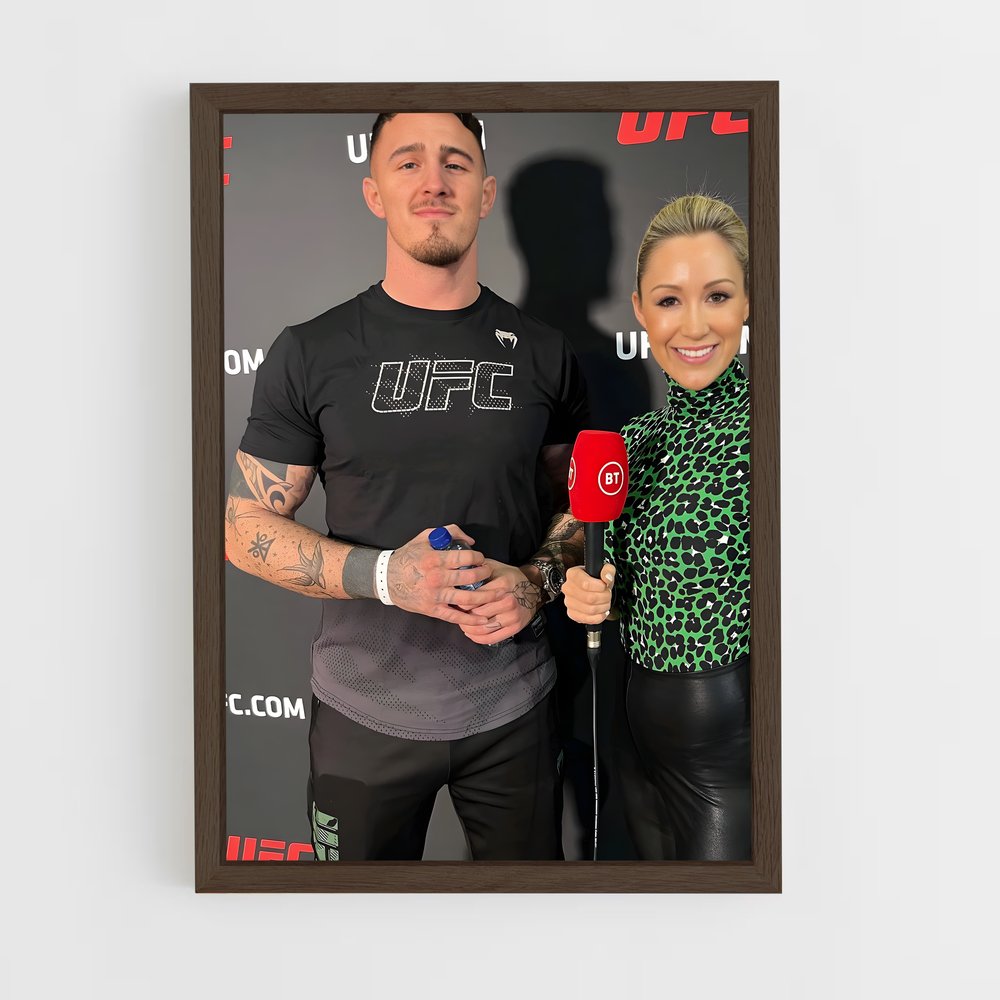 Poster Tom Aspinall: Power Play – affiche MMA (vue 5)
